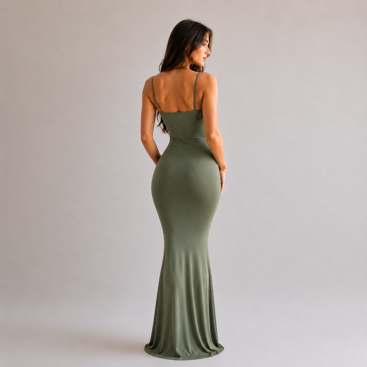 Élise Sculpt Maxi Jurk