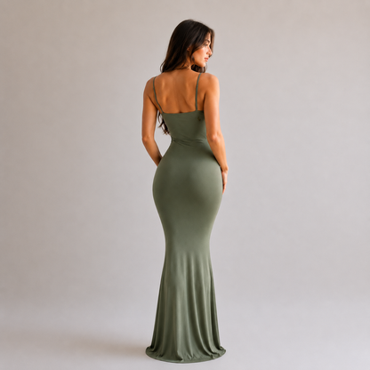 Élise Sculpt Maxi Jurk
